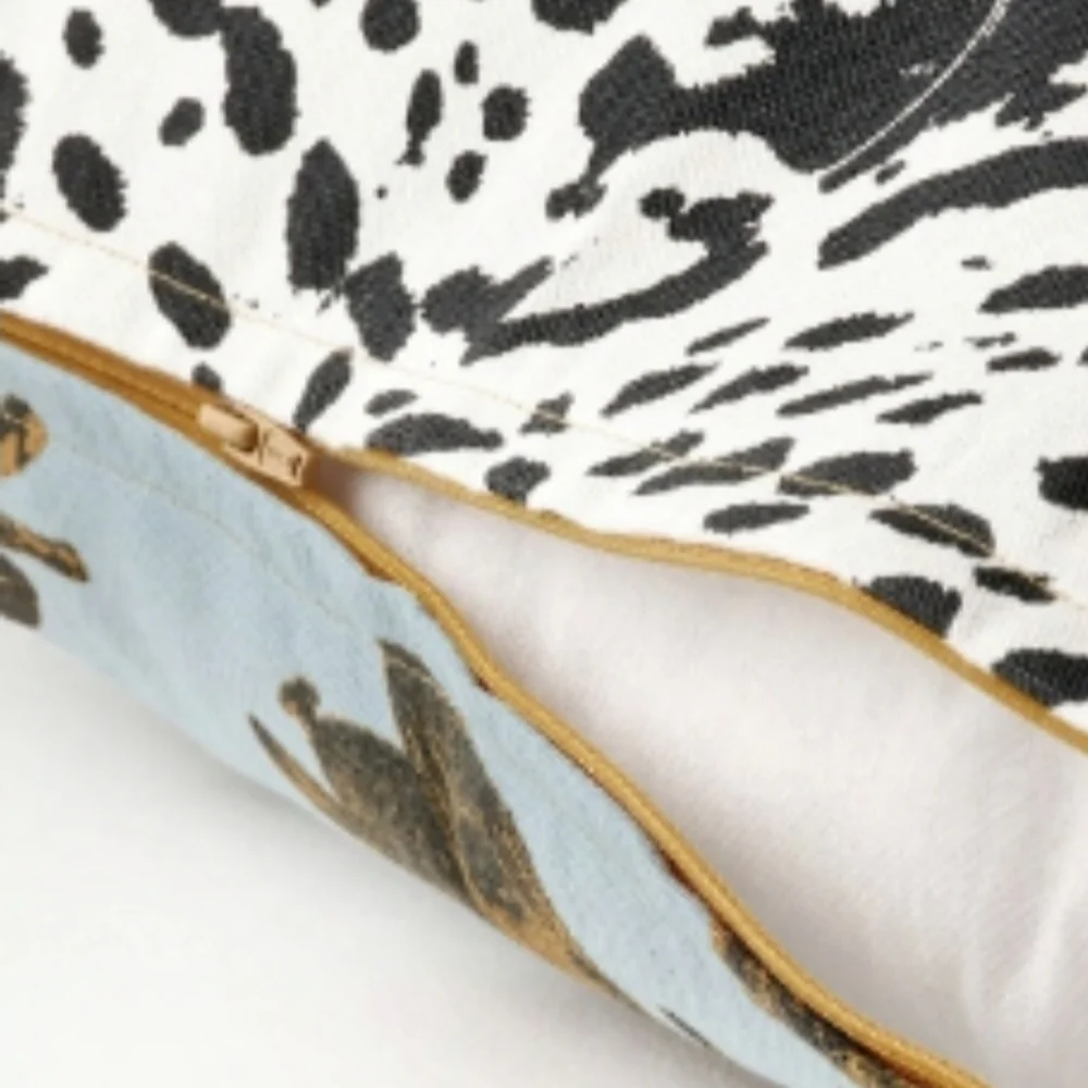 Ikea Leopard/Bug 20x20 Throw Pillow Cover
